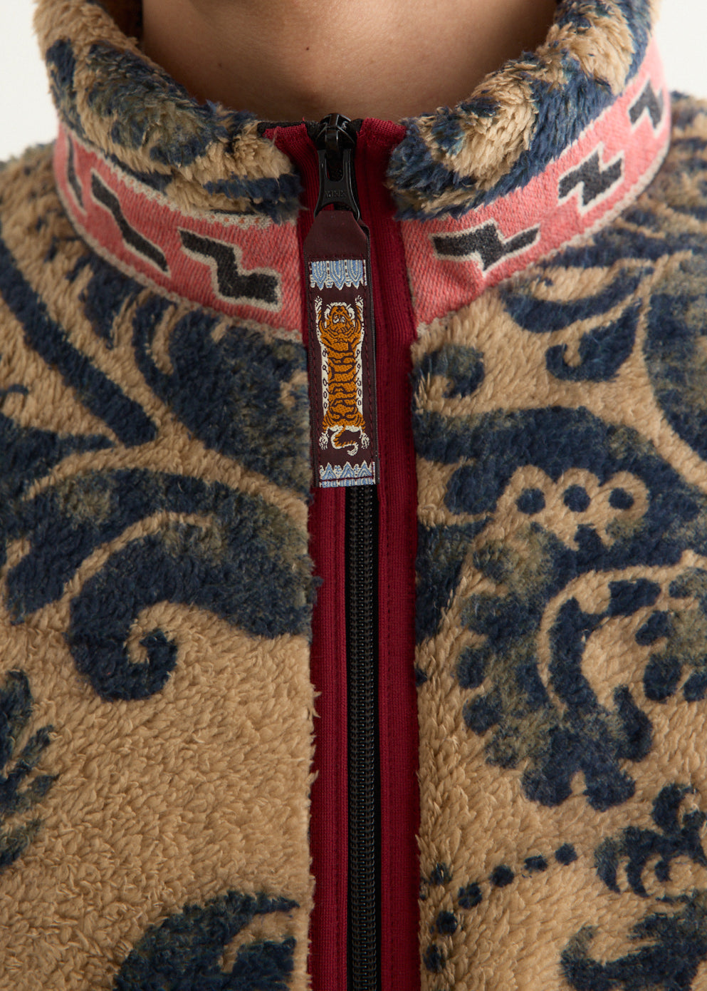 DAMASK Fleece ZIP Blouson (VirginMary)