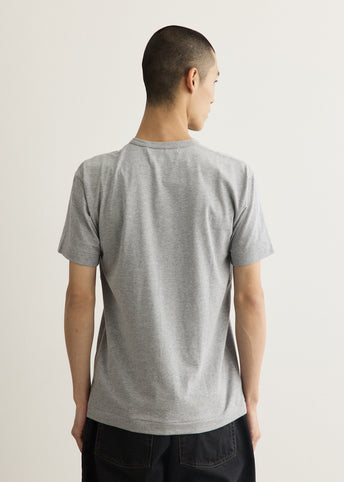 Double Burgundy Heart T-Shirt