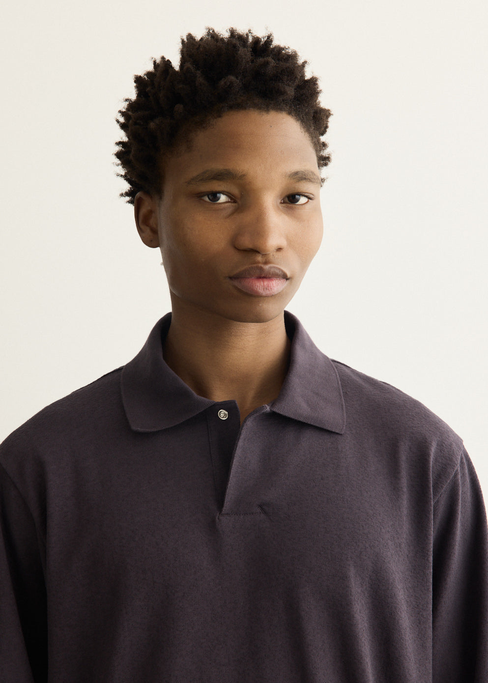 Sylane Relaxed Light Pile Jersey Polo