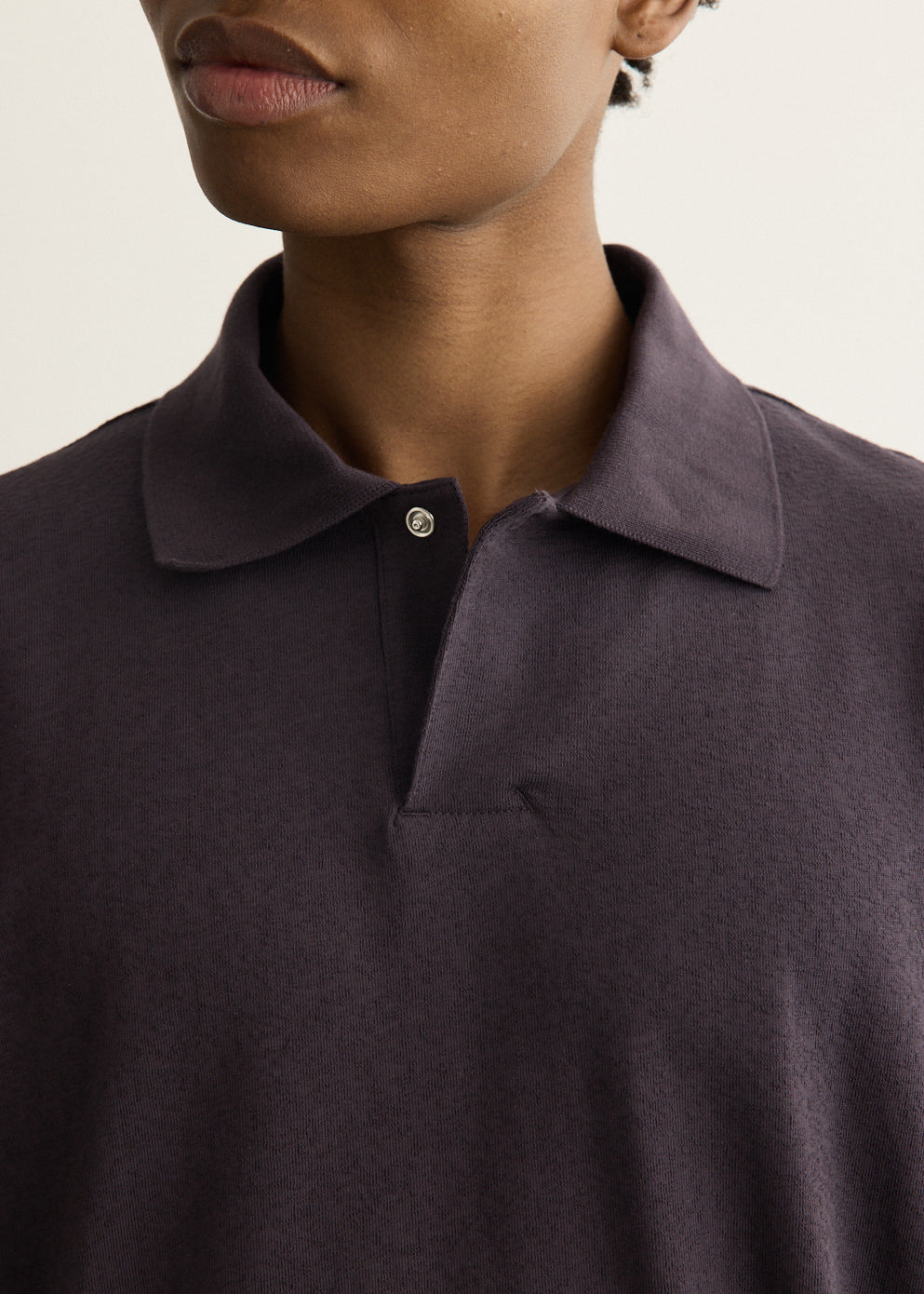 Sylane Relaxed Light Pile Jersey Polo