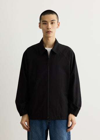 Zip Up Moleskin Blouson