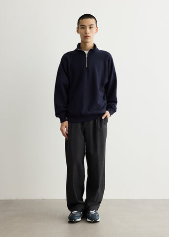Suvin Sweat Half Zip Pull Over