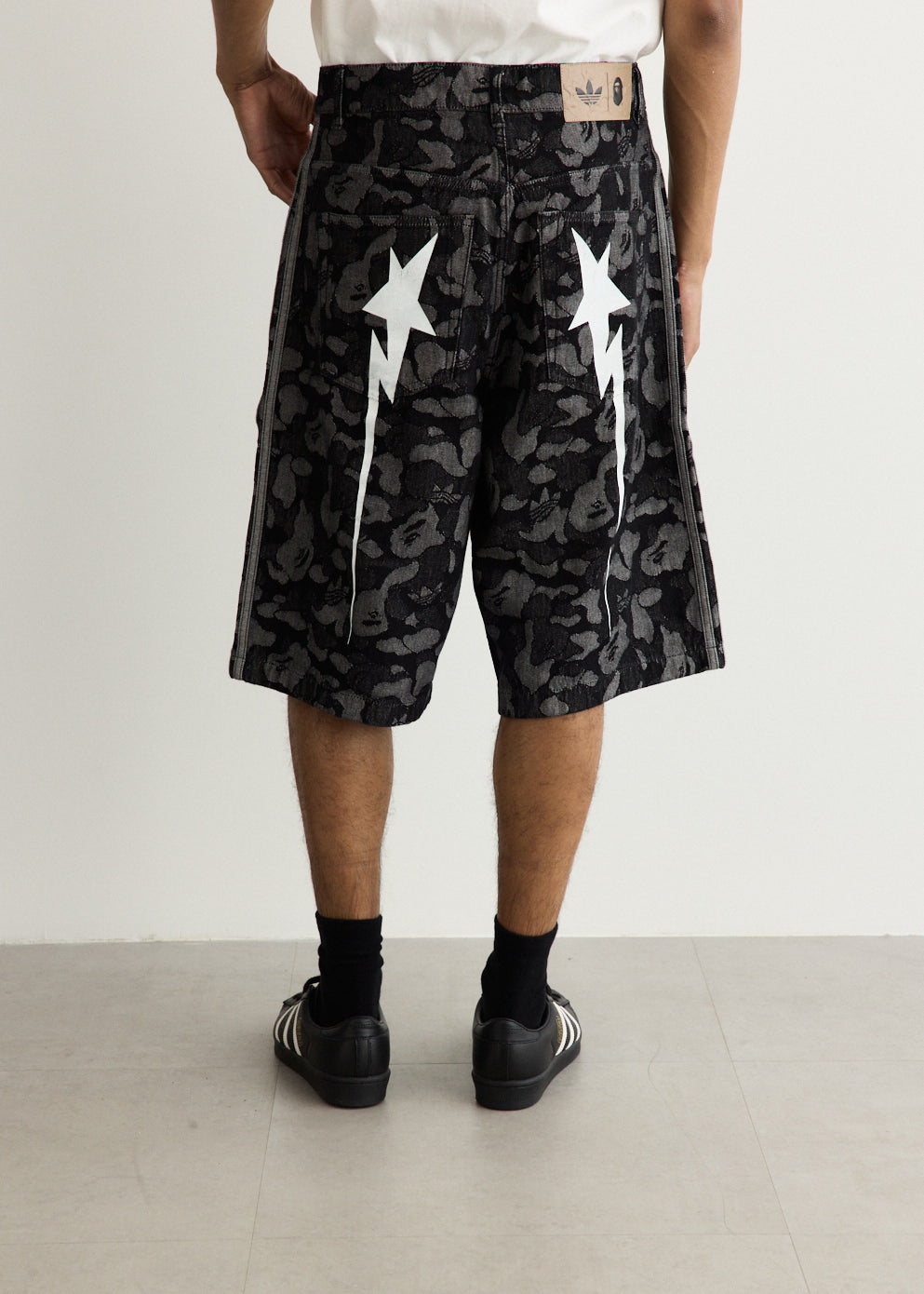 x BAPE Shark Denim Jorts