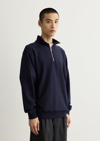 Suvin Sweat Half Zip Pull Over
