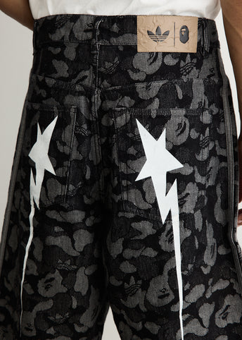 x BAPE Shark Denim Jorts