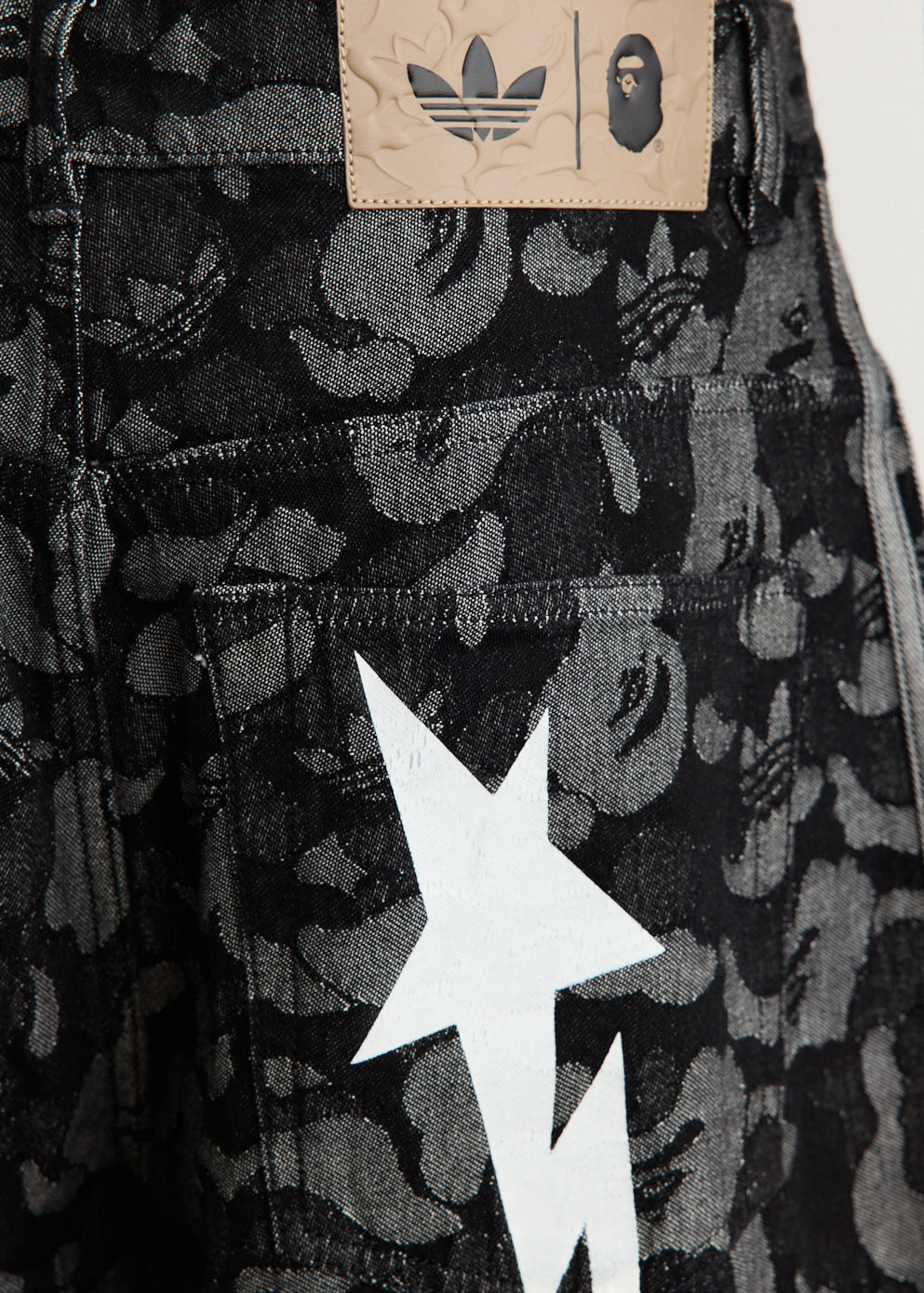 x BAPE Shark Denim Jorts