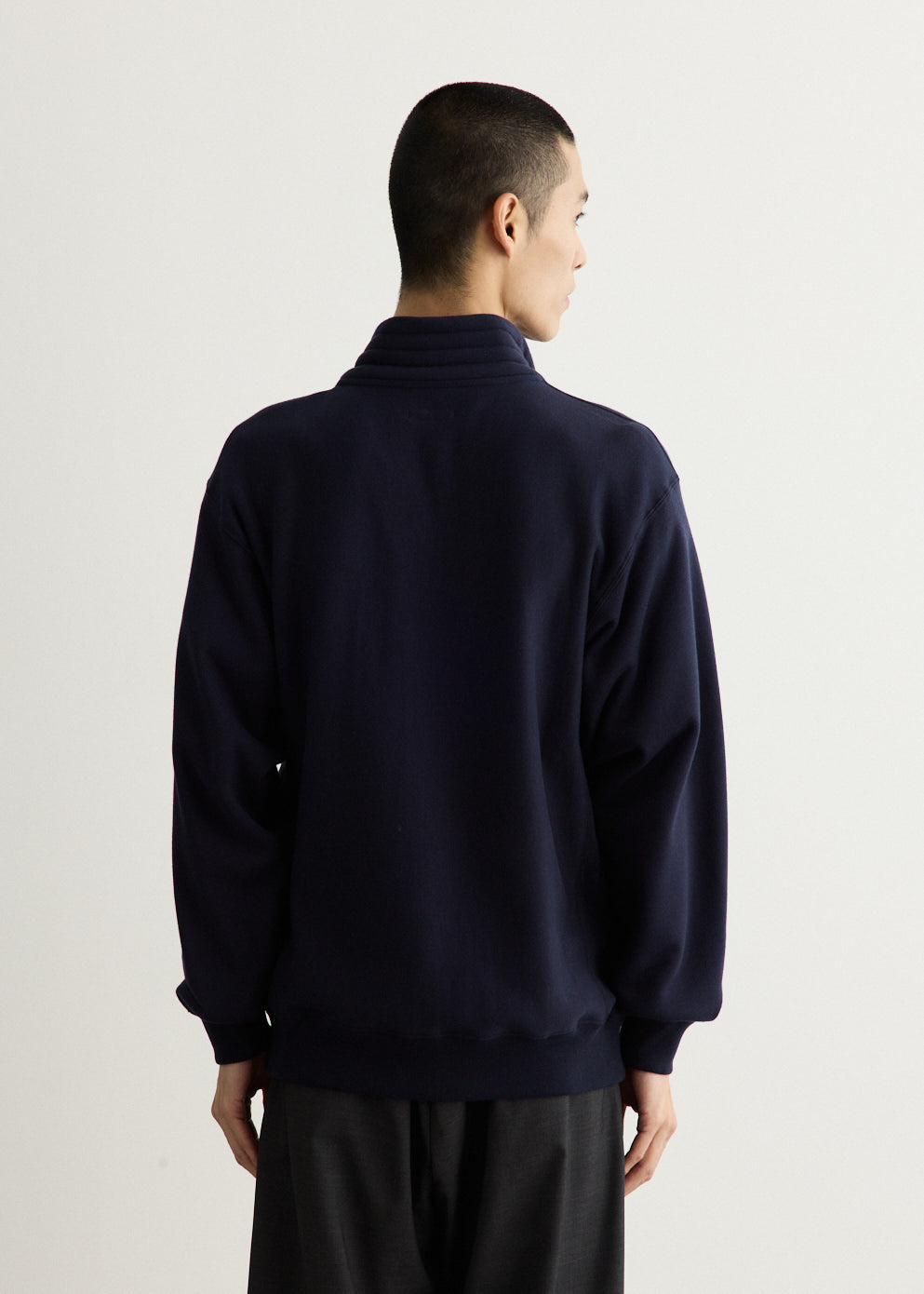 Suvin Sweat Half Zip Pull Over
