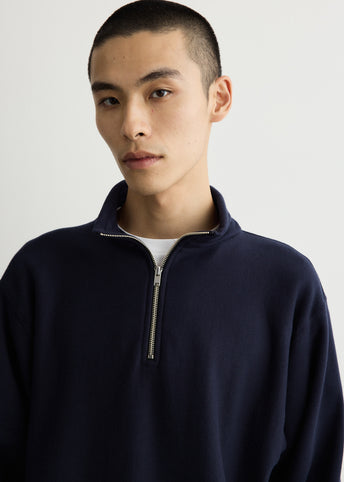 Suvin Sweat Half Zip Pull Over
