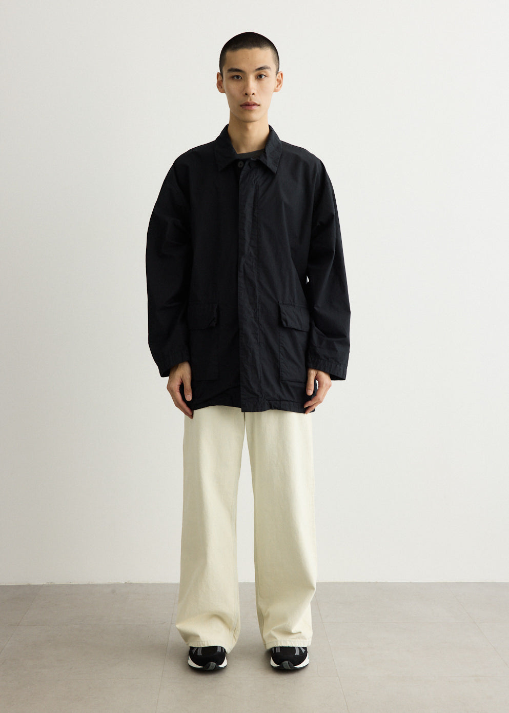Garment-Dye Half Coat