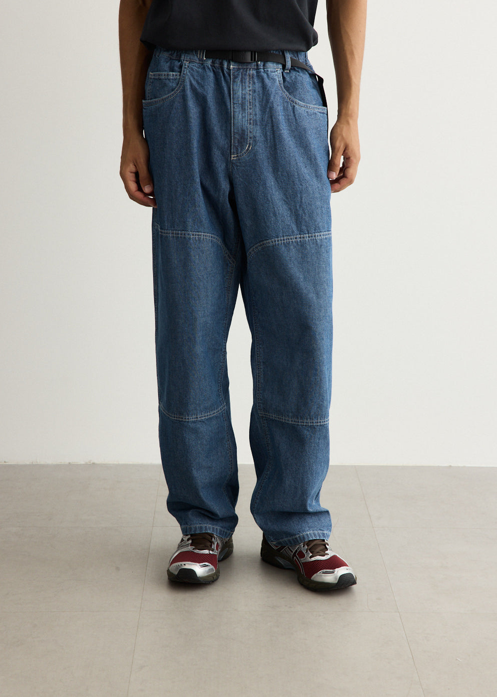 Japanese Chambray Double Knee Pants
