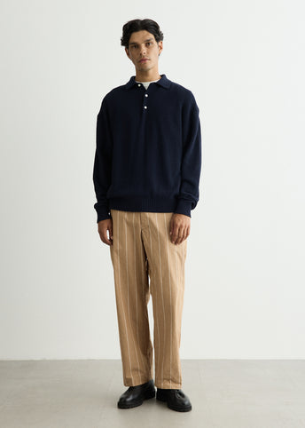WORK Wide Stripe Trousers