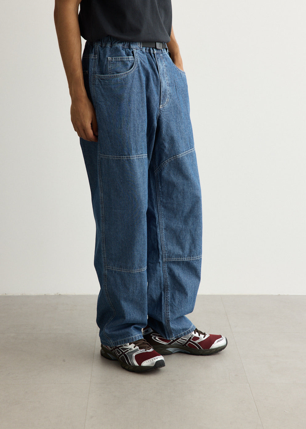Japanese Chambray Double Knee Pants
