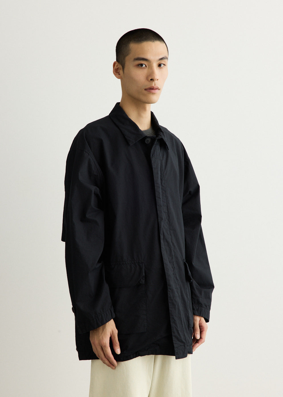 Garment-Dye Half Coat