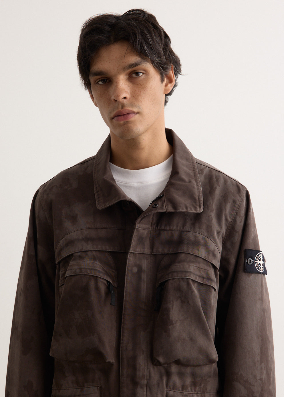 Raso Gommato 3L Laser Camo Field Jacket