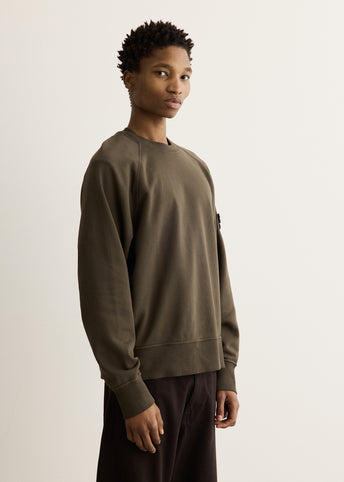 Overdyed Oversized Badge Crew