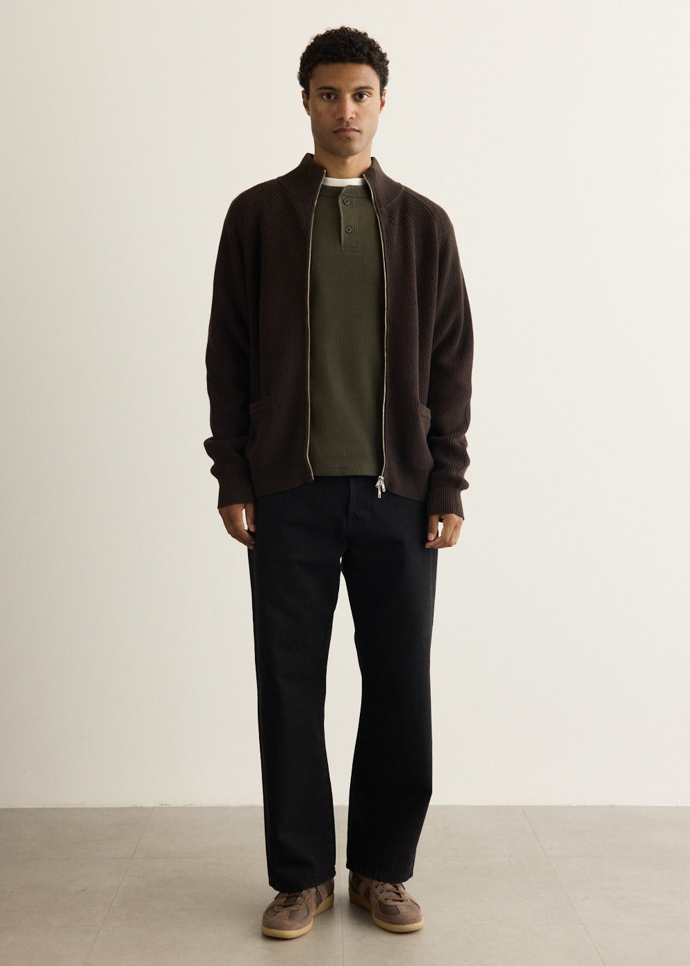 Henderson Zip Thru Knit