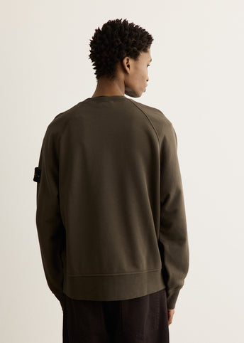 Overdyed Oversized Badge Crew