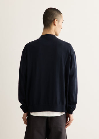 Red Profile Fox Comfort Cardigan