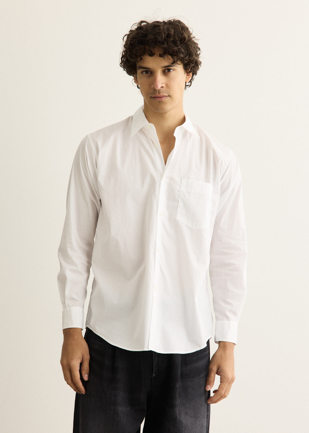 Broad Regular Collar Shirt