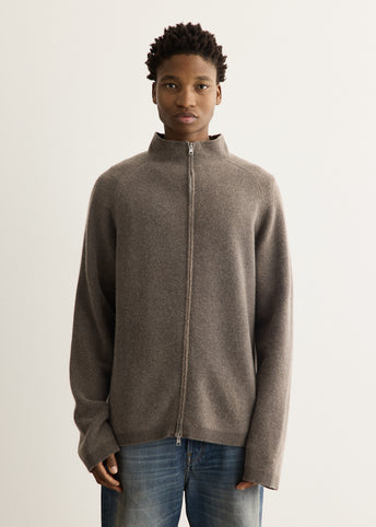 Line Zip Cardigan