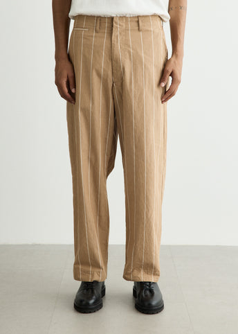 WORK Wide Stripe Trousers