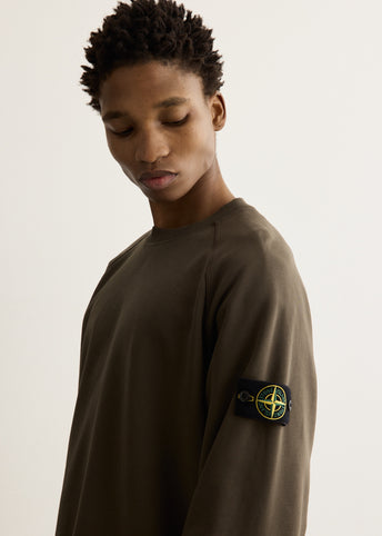 Overdyed Oversized Badge Crew