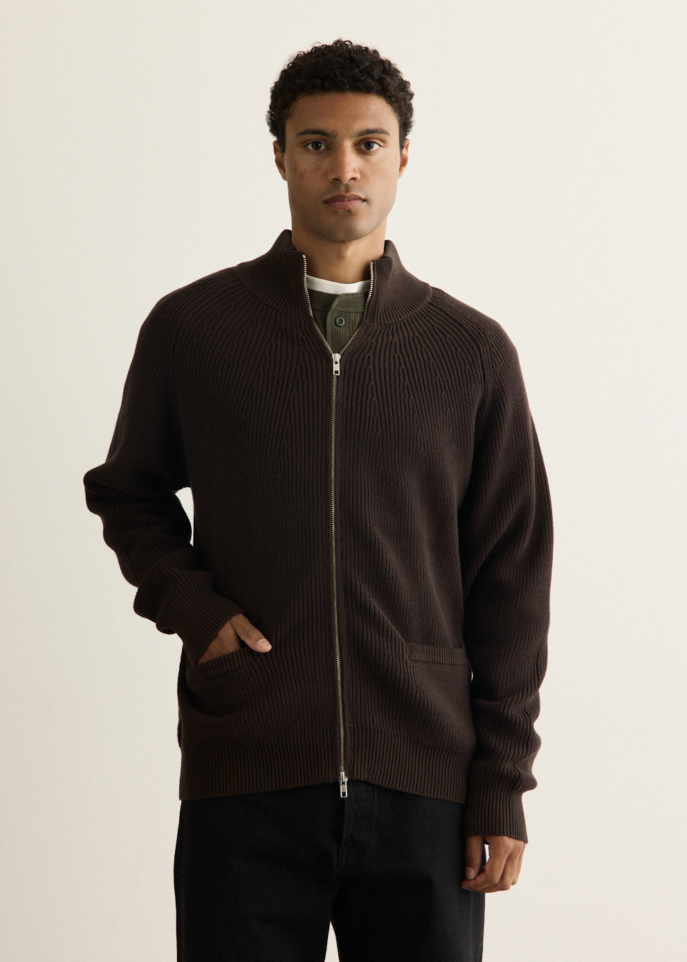 Henderson Zip Thru Knit