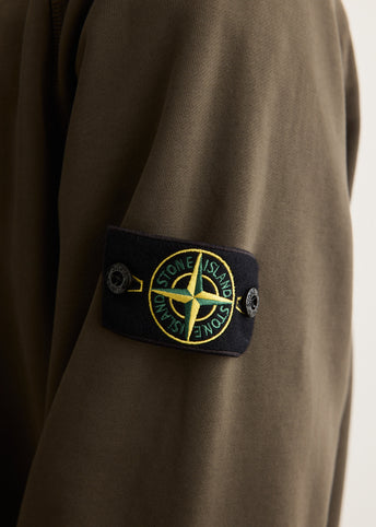 Overdyed Oversized Badge Crew