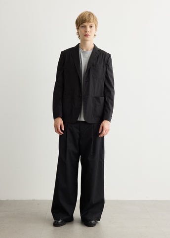 Cotton Broad Cloth 2B Jacket