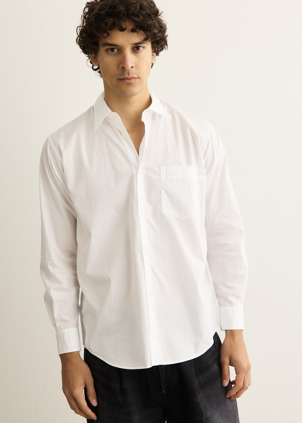 Broad Regular Collar Shirt