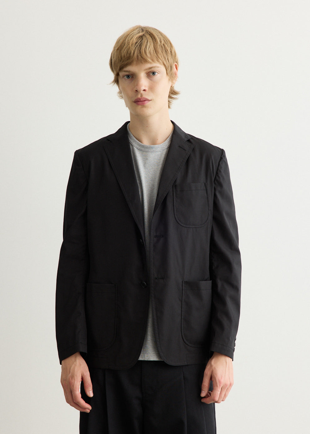 Cotton Broad Cloth 2B Jacket