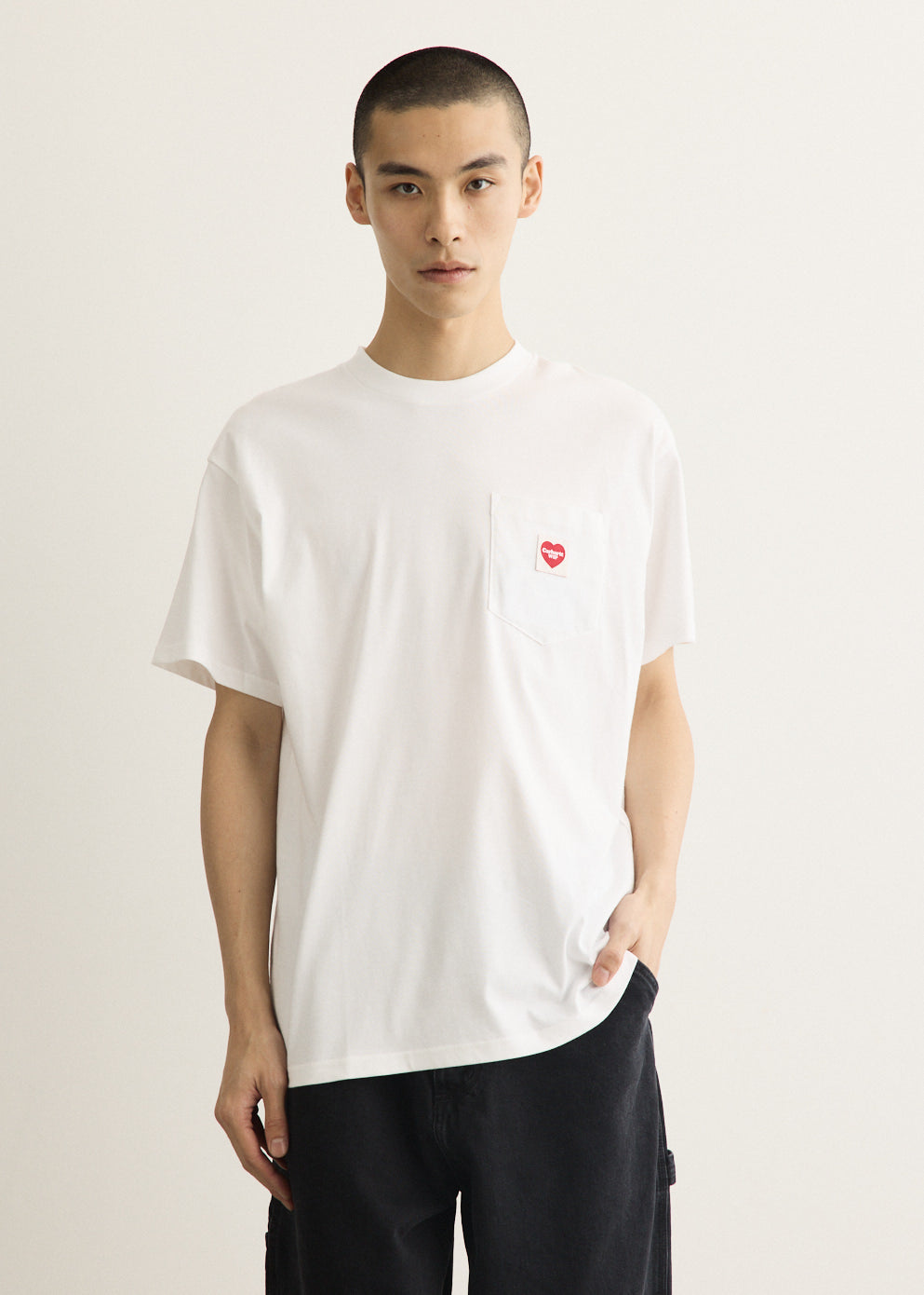 S/S Pocket Heart T-Shirt