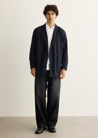 Garment Dyed Typewriter Oversized Double Jacket