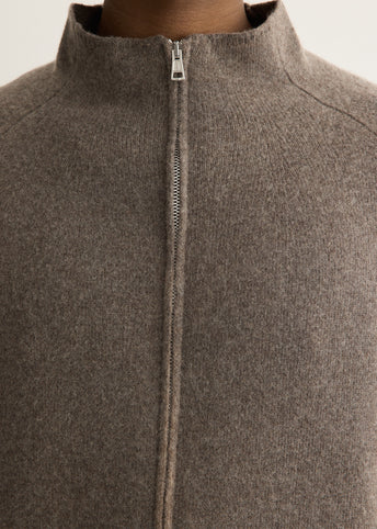 Line Zip Cardigan