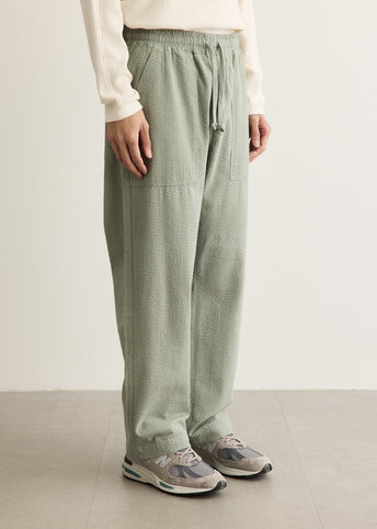 Seersucker Chef Pants