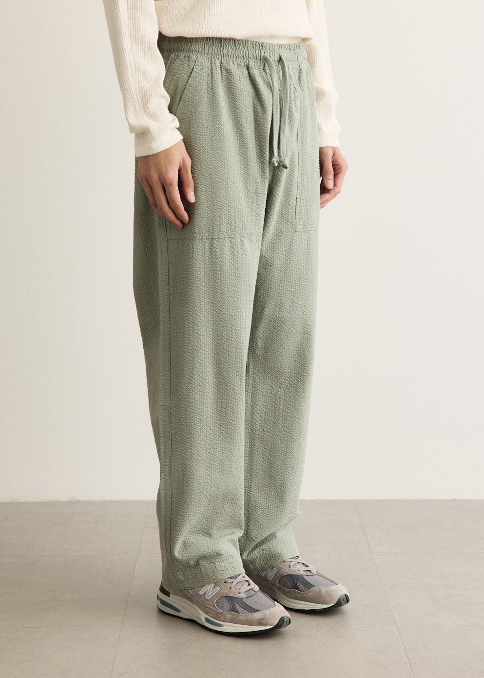Seersucker Chef Pants