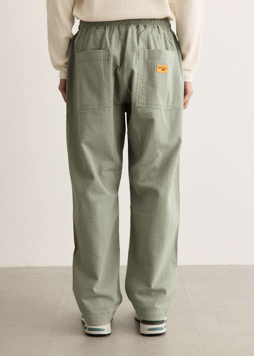 Seersucker Chef Pants