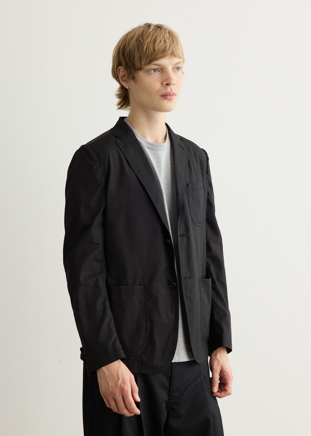 Cotton Broad Cloth 2B Jacket