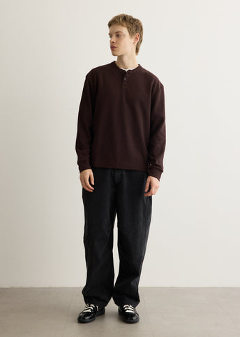 Haul Boxy Long Sleeve Waffle T-Shirt