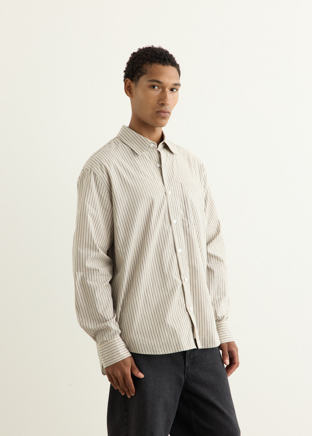 Asher Volta Stripe Shirt