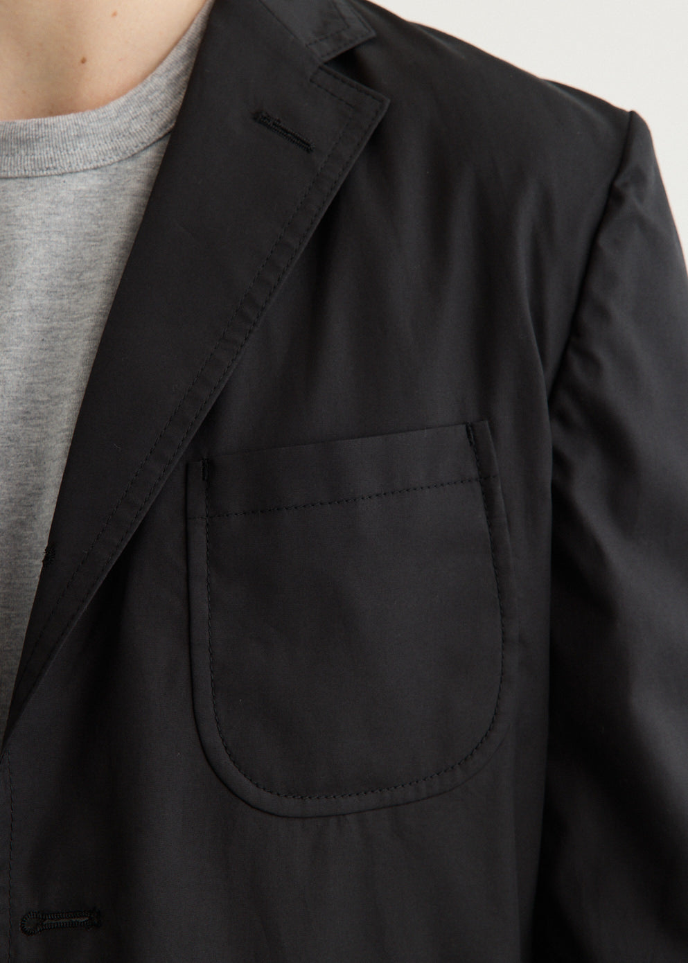 Cotton Broad Cloth 2B Jacket