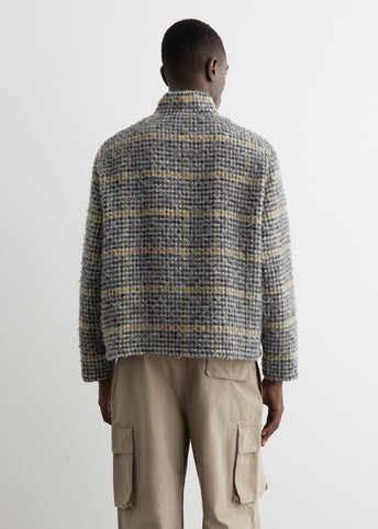 Shrunken Full-Zip Polo