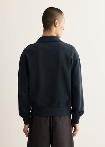 Profile Fox Zipped Polo Sweatshirt