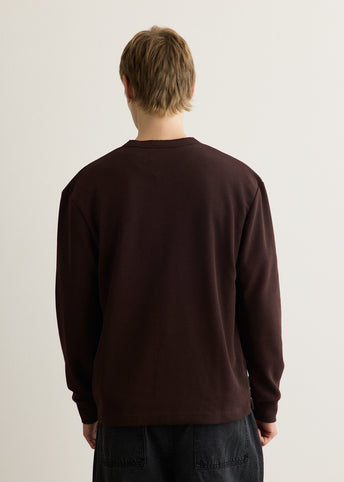 Haul Boxy Long Sleeve Waffle T-Shirt