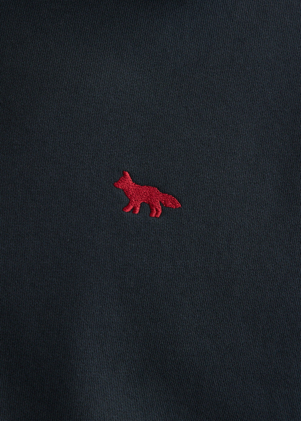 Profile Fox Zipped Polo Sweatshirt