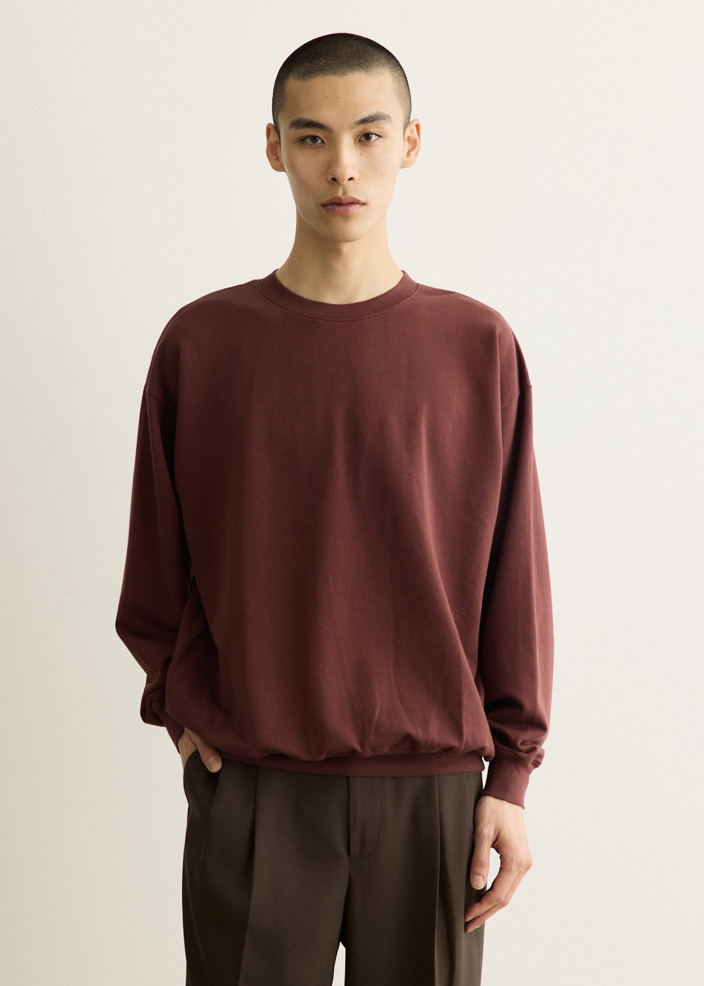 Super High Gauge Sweat Pull Over