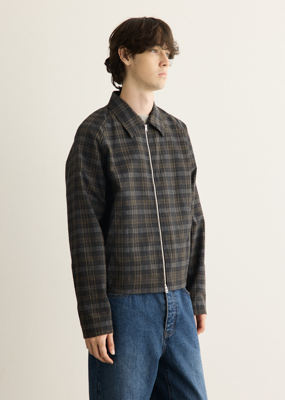 Stensholt Cotton Wool Check Blouson