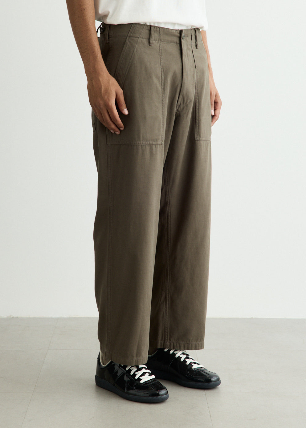 MIL Utility Reversed Sateen Trousers