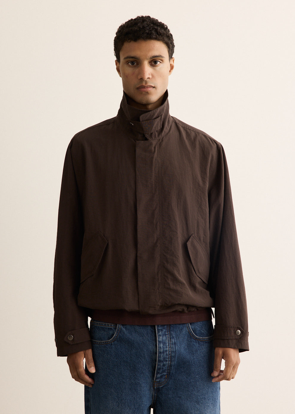 Raphie Relaxed Technical Bomber Jacket
