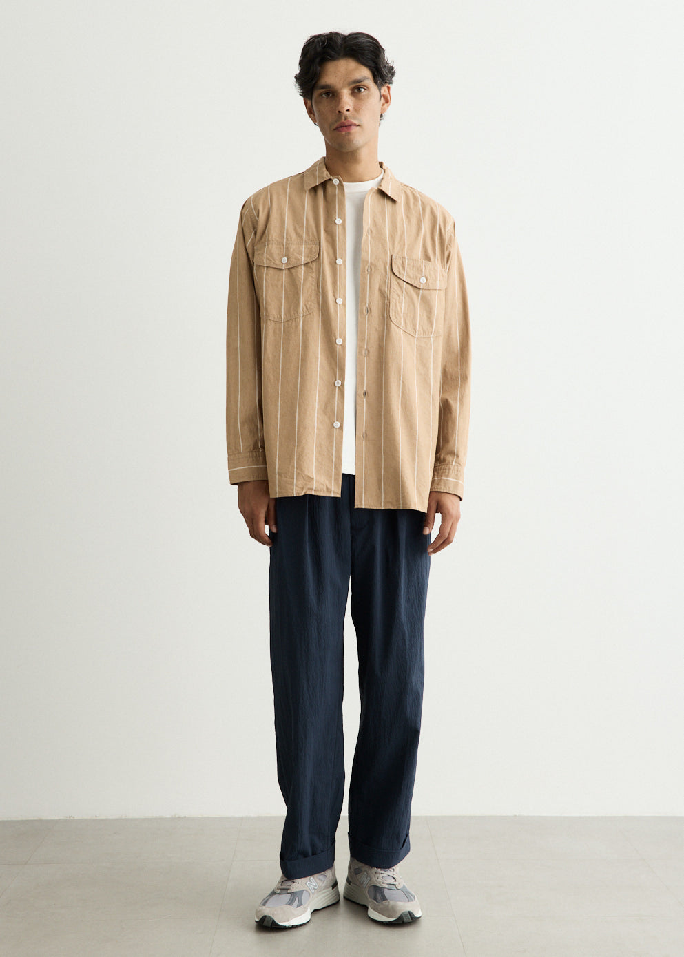 2 Pleats Anywhere (wear) Seersucker Plaid Pants